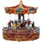 Northlight 14" LED Lighted Animated and Musical Carousel Christmas Decoration